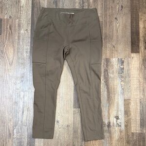 Carhartt Women’s Sm Fitted Olive Fitted Leggings